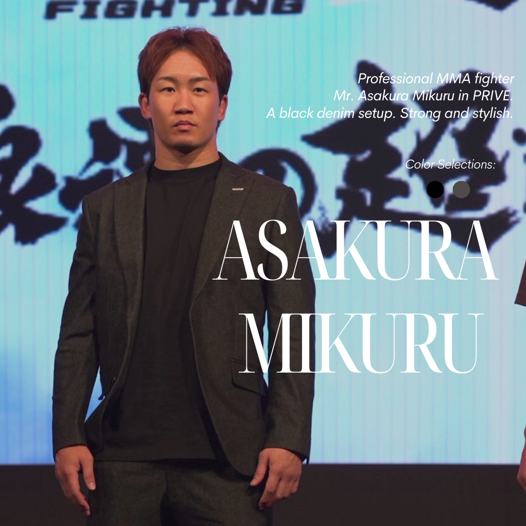 【RIZIN】朝倉未来様にご着用いただきました