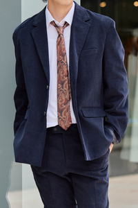 【WEB限定】K Corduroy Setup/Navy
