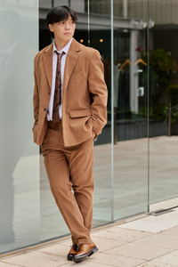 【WEB限定】K Corduroy Setup/Brown