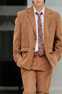 【WEB限定】K Corduroy Setup/Brown