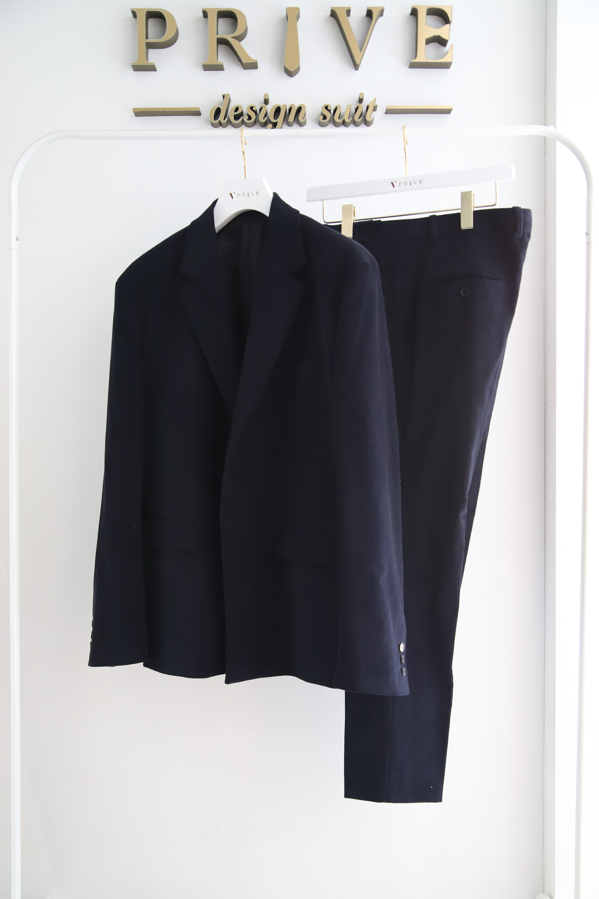 【WEB限定】K Corduroy Setup/Navy