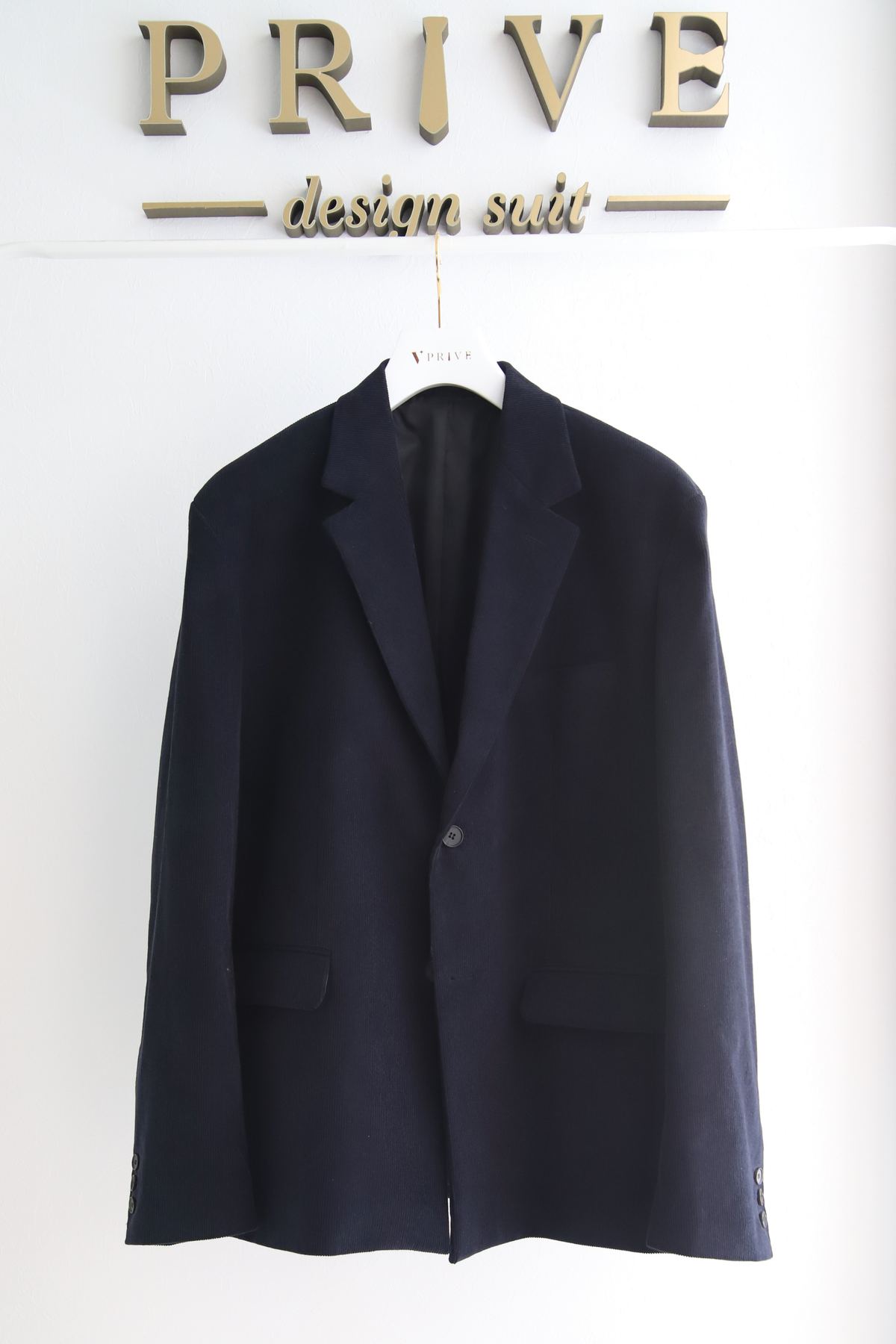【WEB限定】K Corduroy Setup/Navy