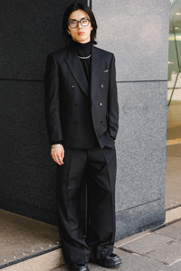 Oversized Double Setup/Black