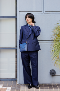 Oversized Double Setup/Navy