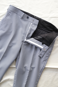 Seersucker Double Pants/Blue