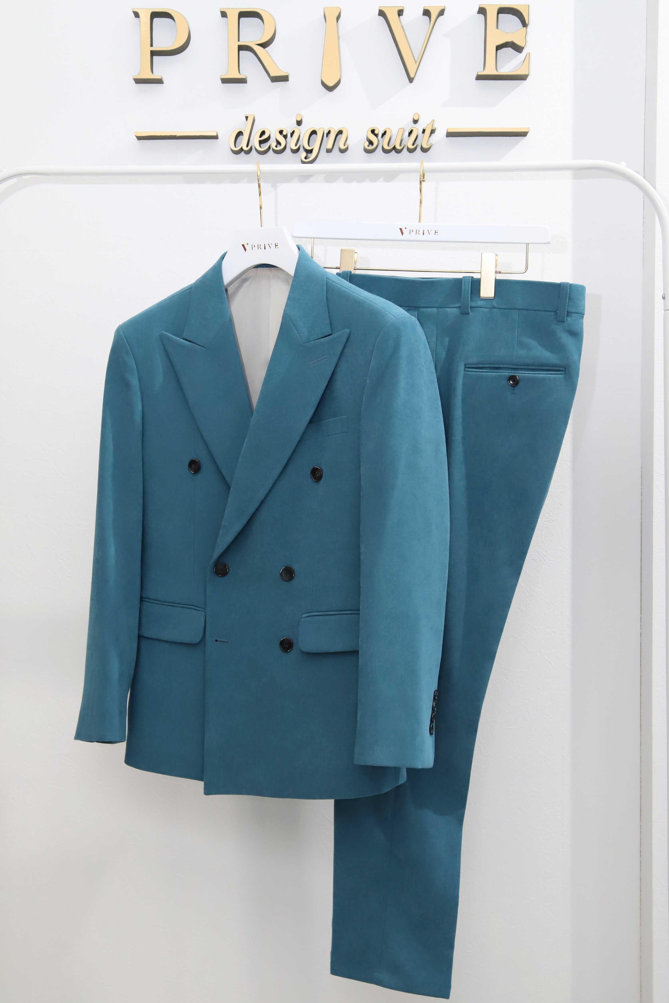 Cotton Double Setup/Blue