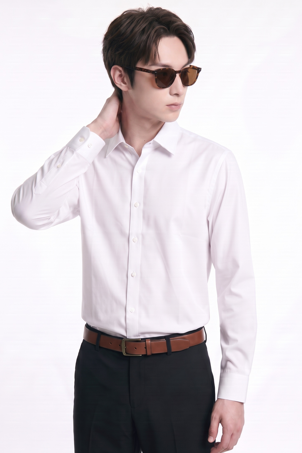 K Dress Shirt/White
