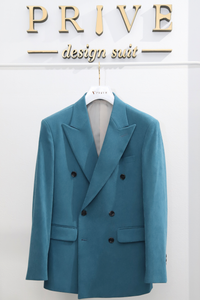 Cotton Double Setup/Blue