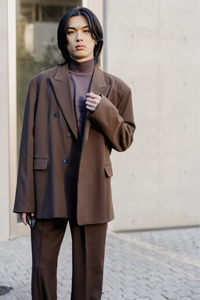 K Oversized Double Setup/Brown