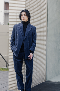 Oversized Corduroy Setup/Navy