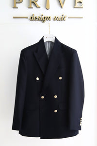 K Double 3 Line Jacket/Navy