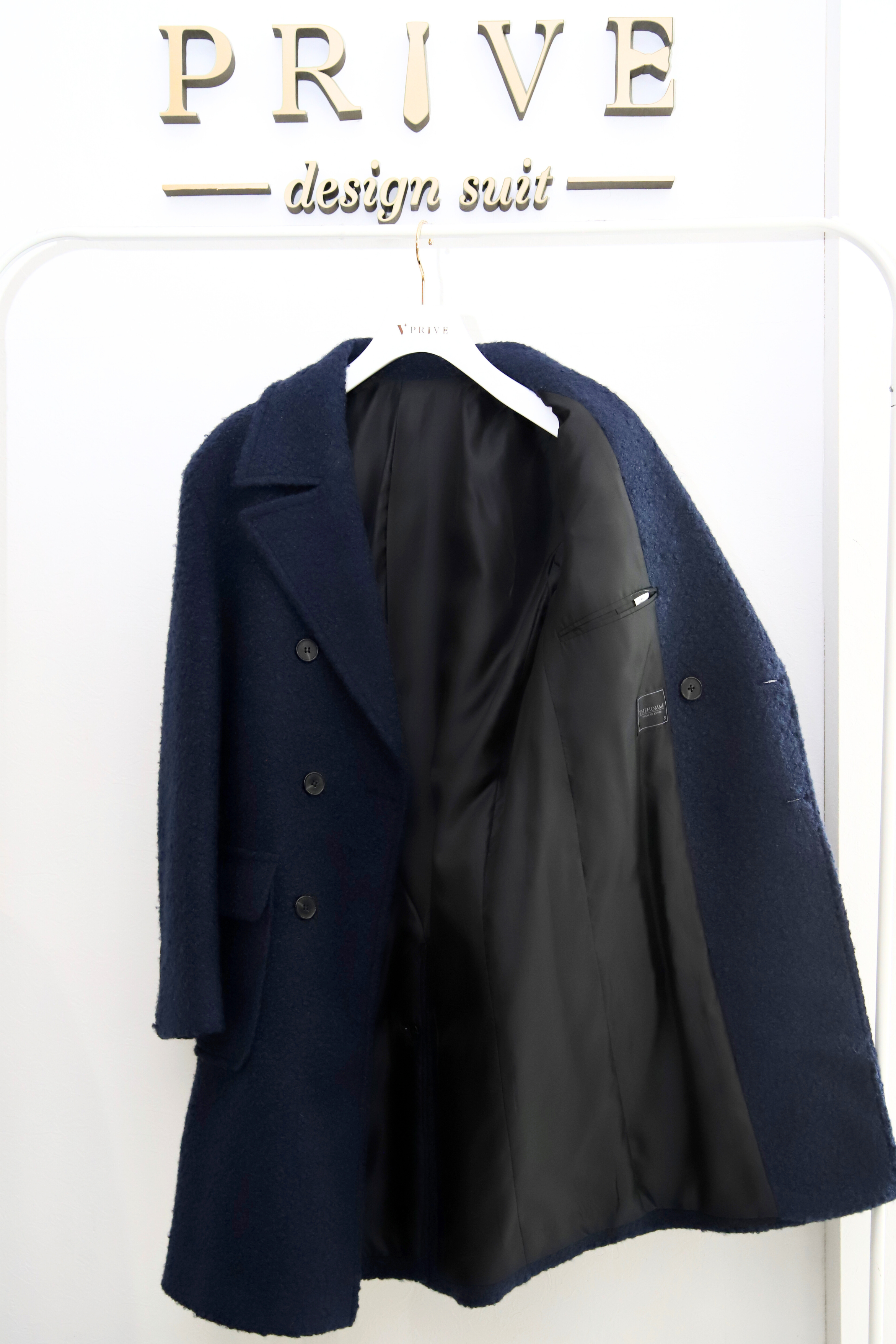 Boa Color Coat/Navy