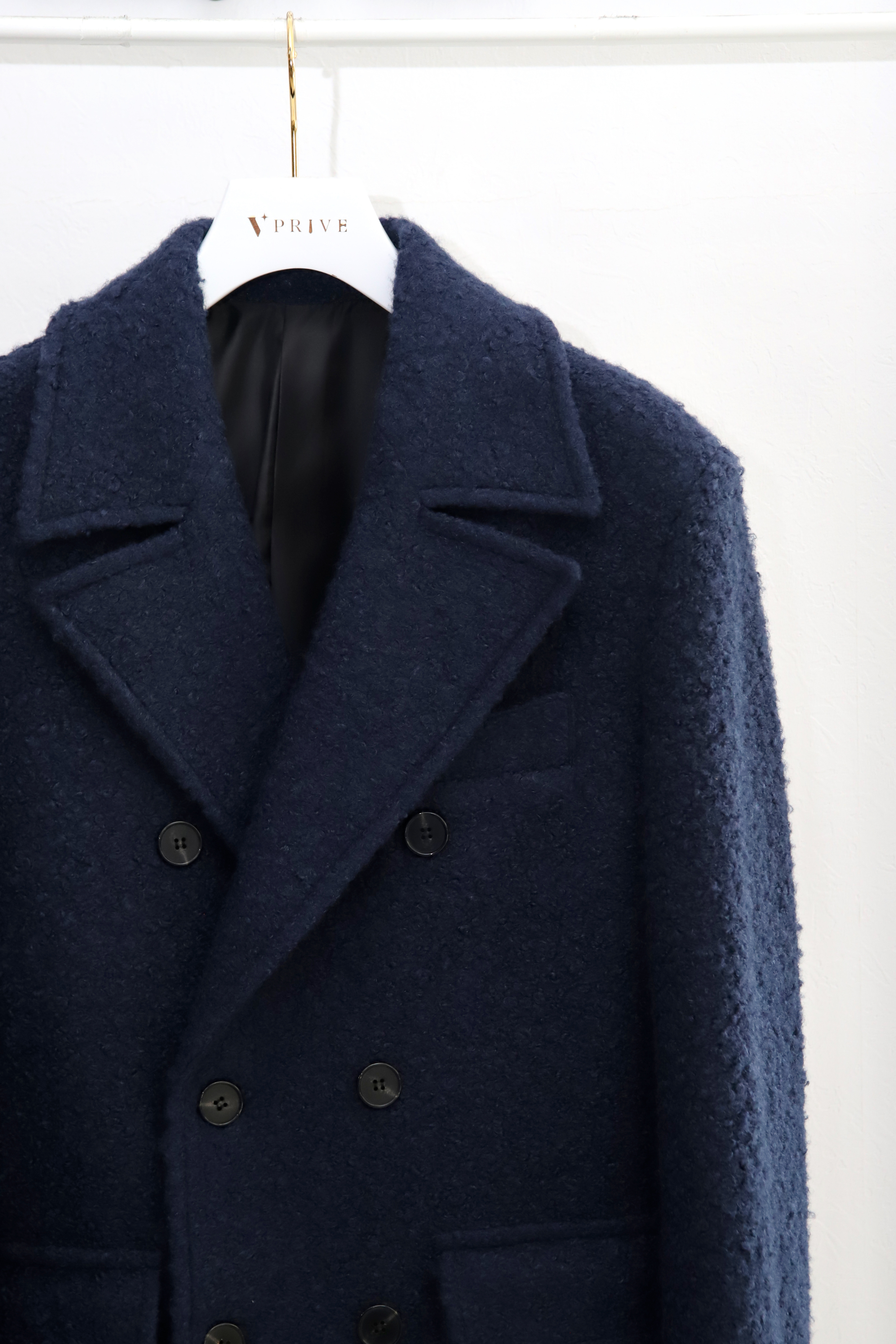Boa Color Coat/Navy