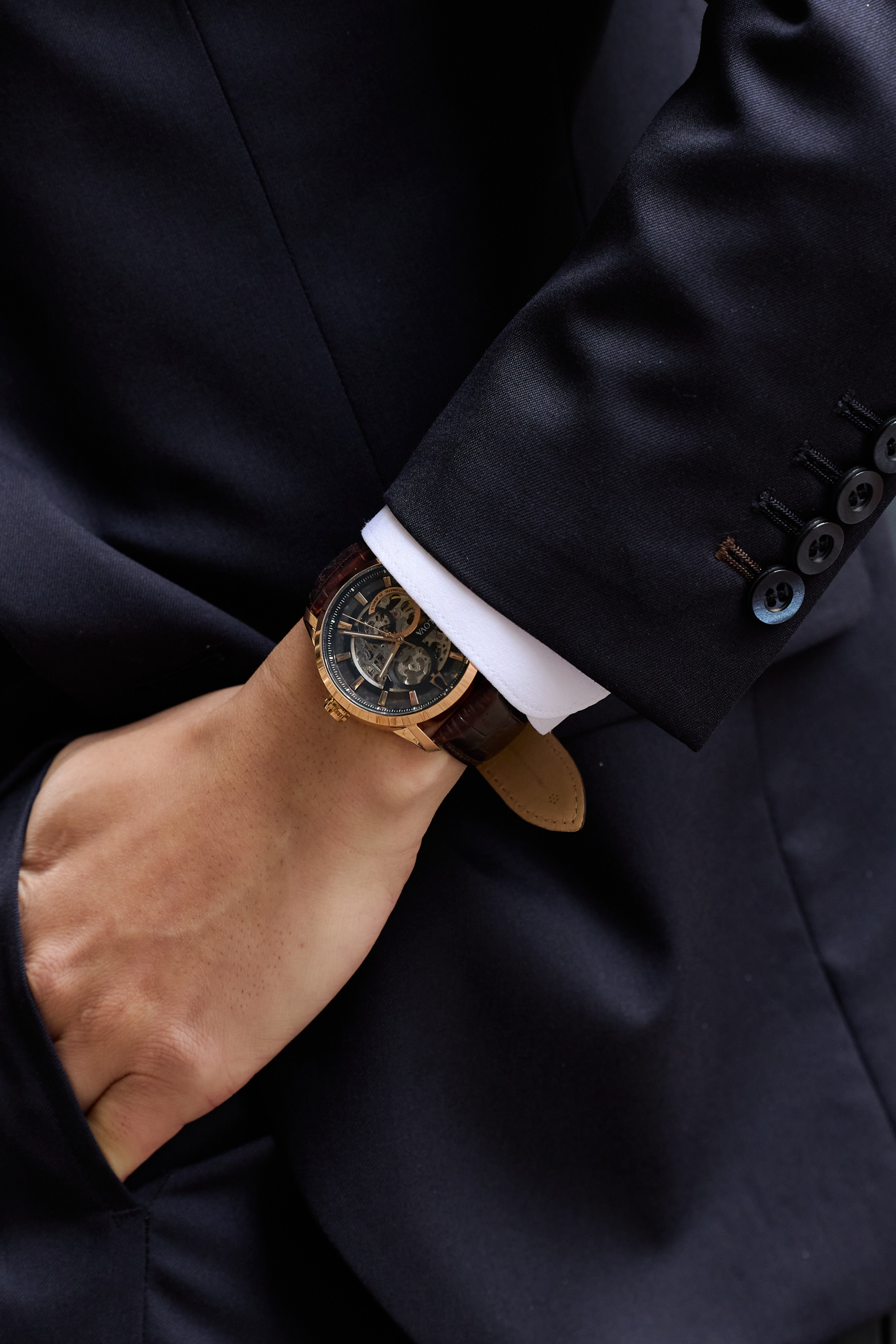 【BULOVA】97A169/Classic（rose gold）