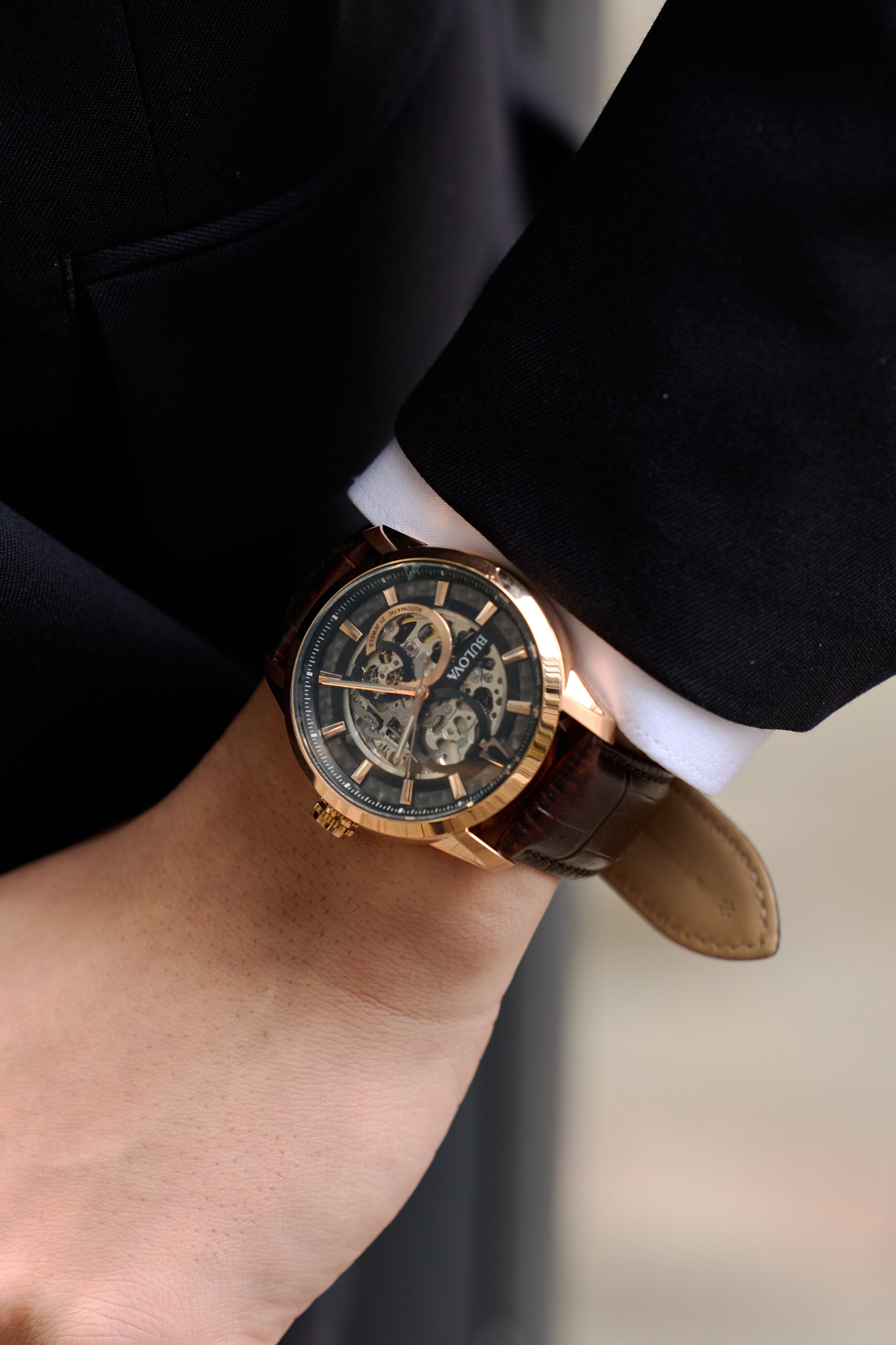 【BULOVA】97A169/Classic（rose gold）