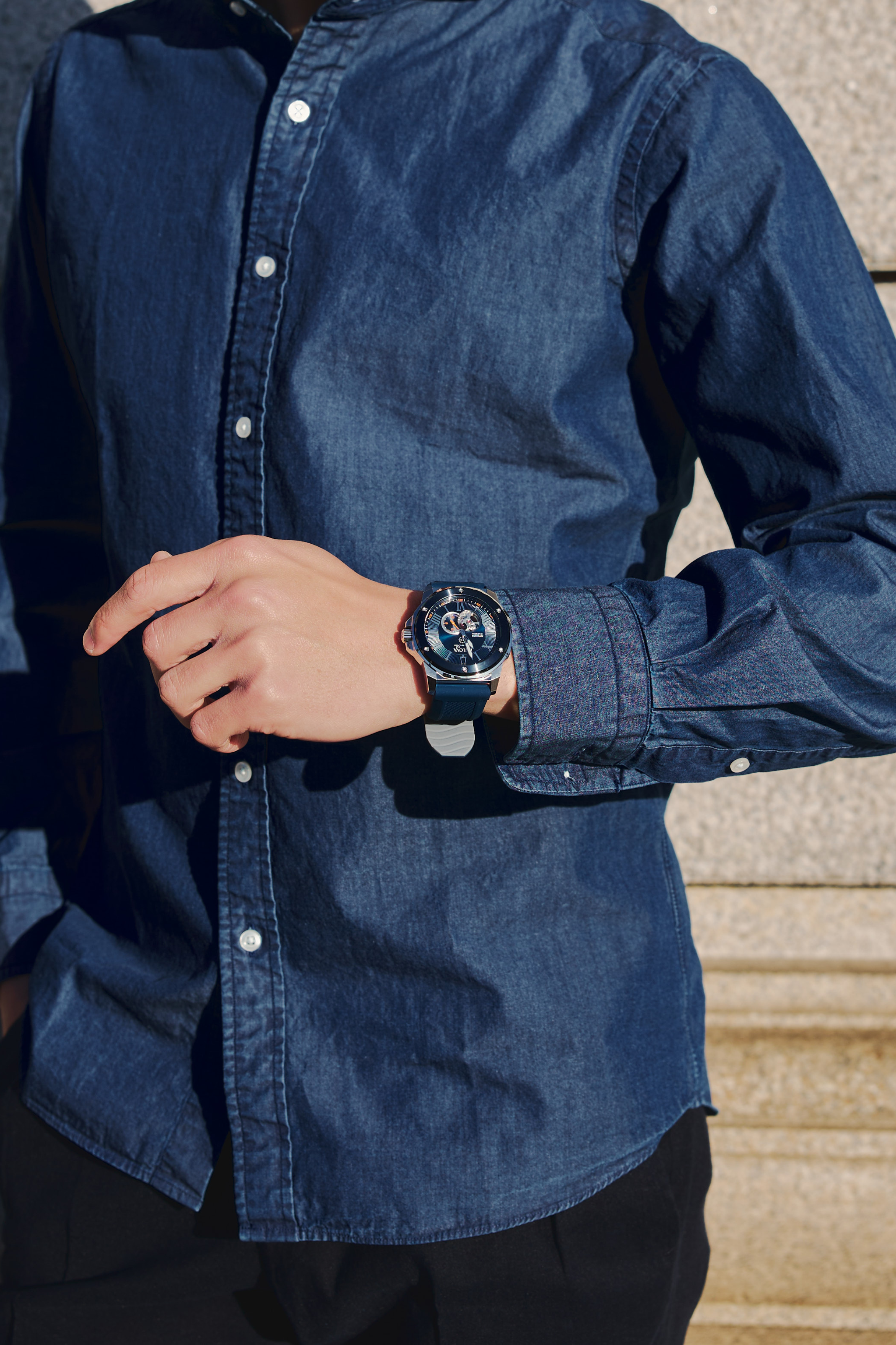 Denim shirt/Navy