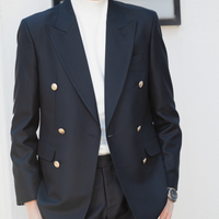 K Double 3 Line Jacket/Navy