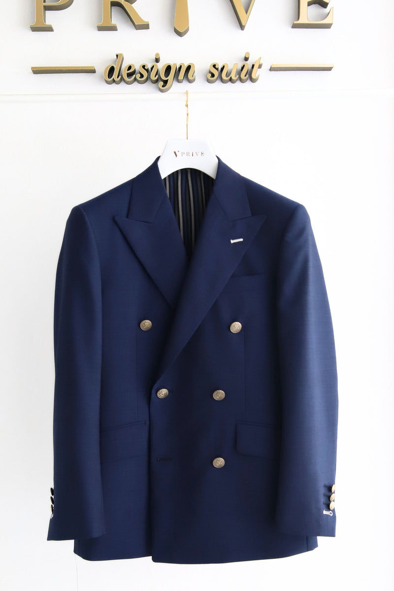 Navy×Gold Jacket/Navy