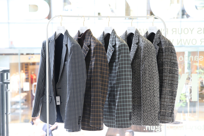 Dot Jacket/Blue