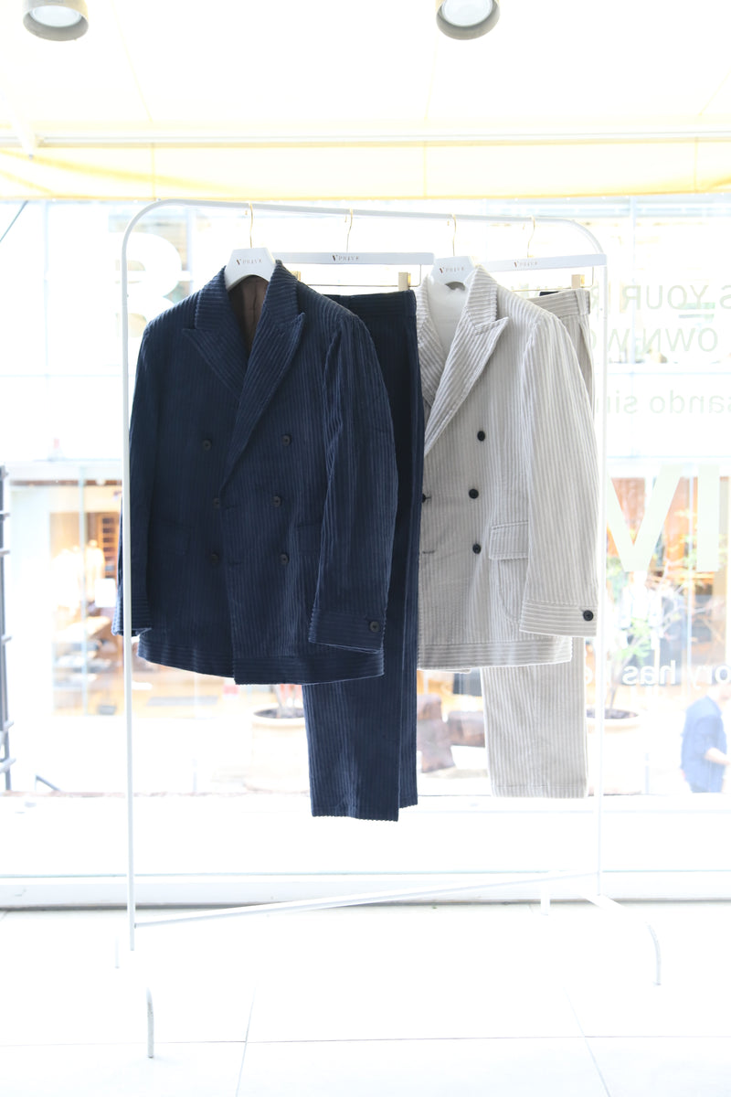 Oversized Corduroy Setup/Navy