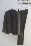 K Check Single Jacket/Brown