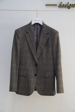 K Check Single Jacket/Brown