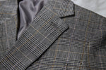 K Check Single Jacket/Brown