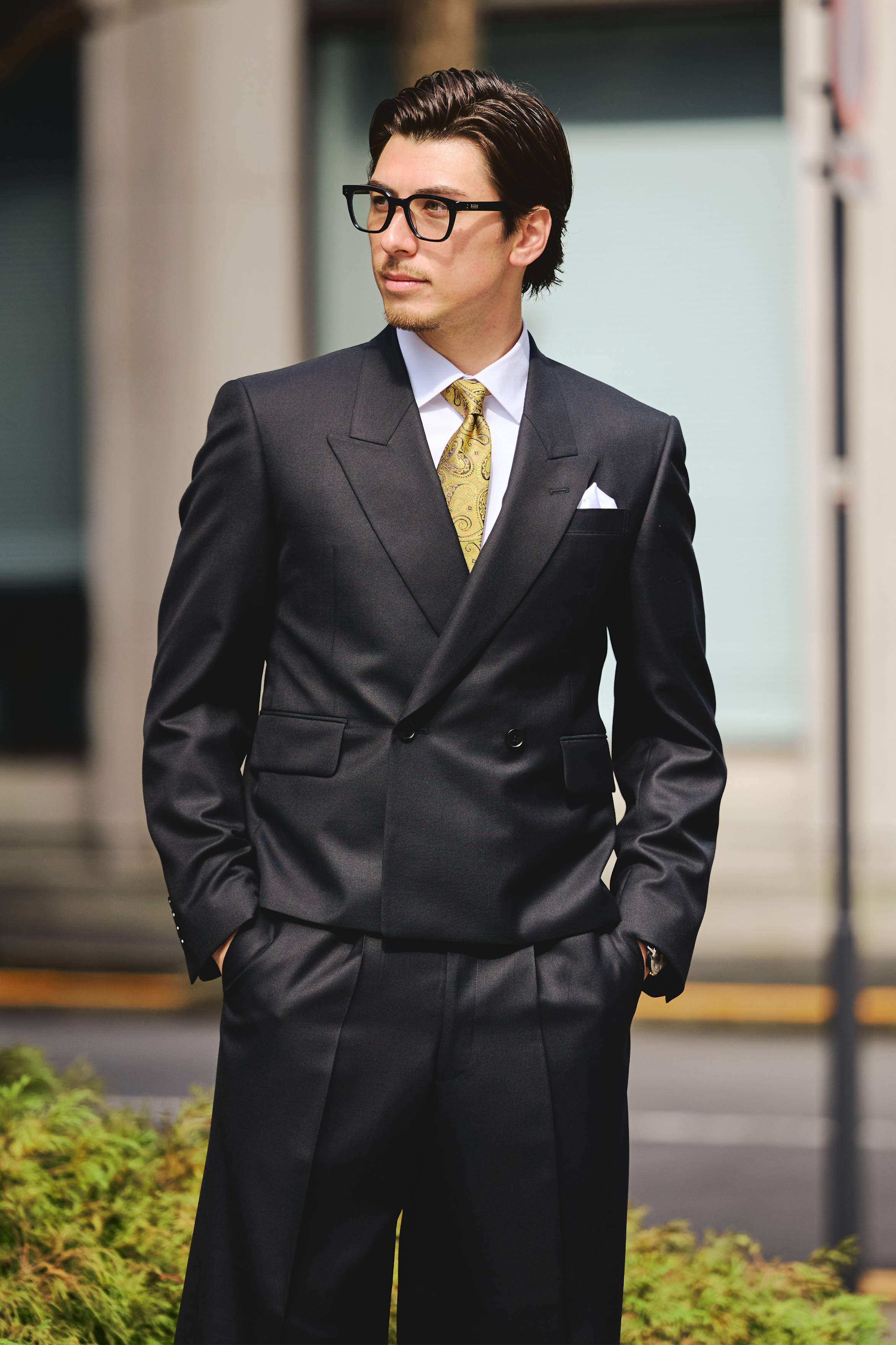 Oversized Double Setup（Short JK）/Black