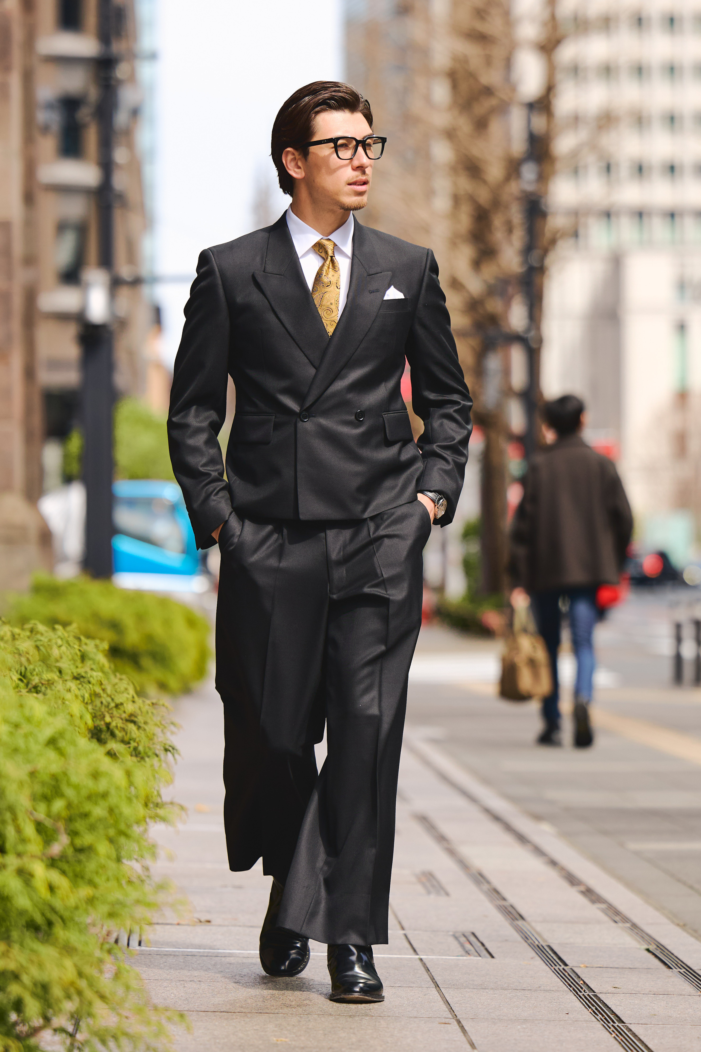 Oversized Double Setup（Short JK）/Black