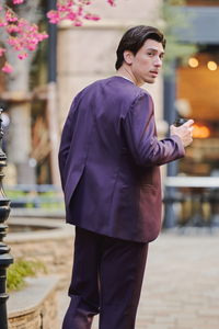 Collarless Single Jacket Setup/Winered