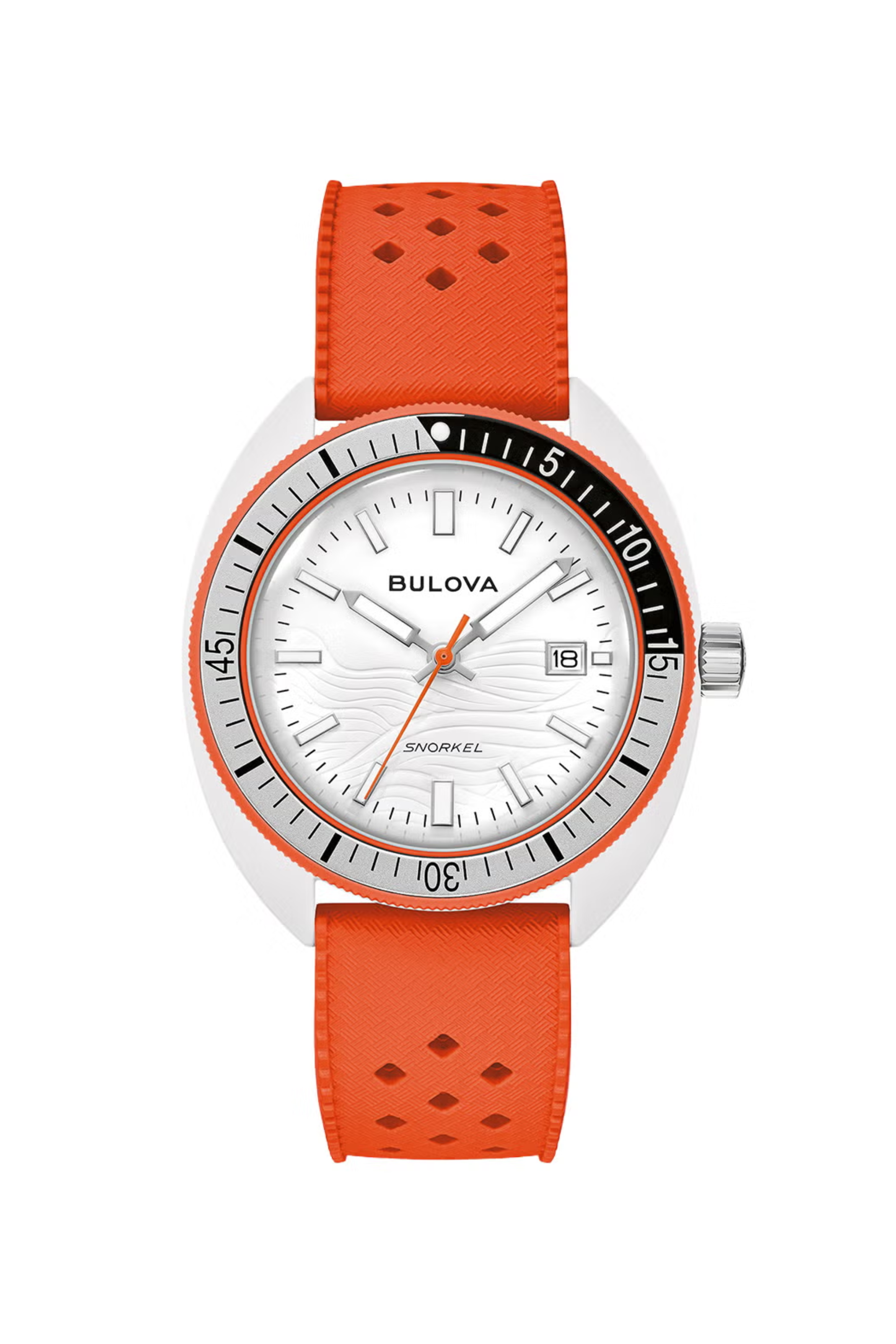 【BULOVA】98B448/スノーケル ORANGE