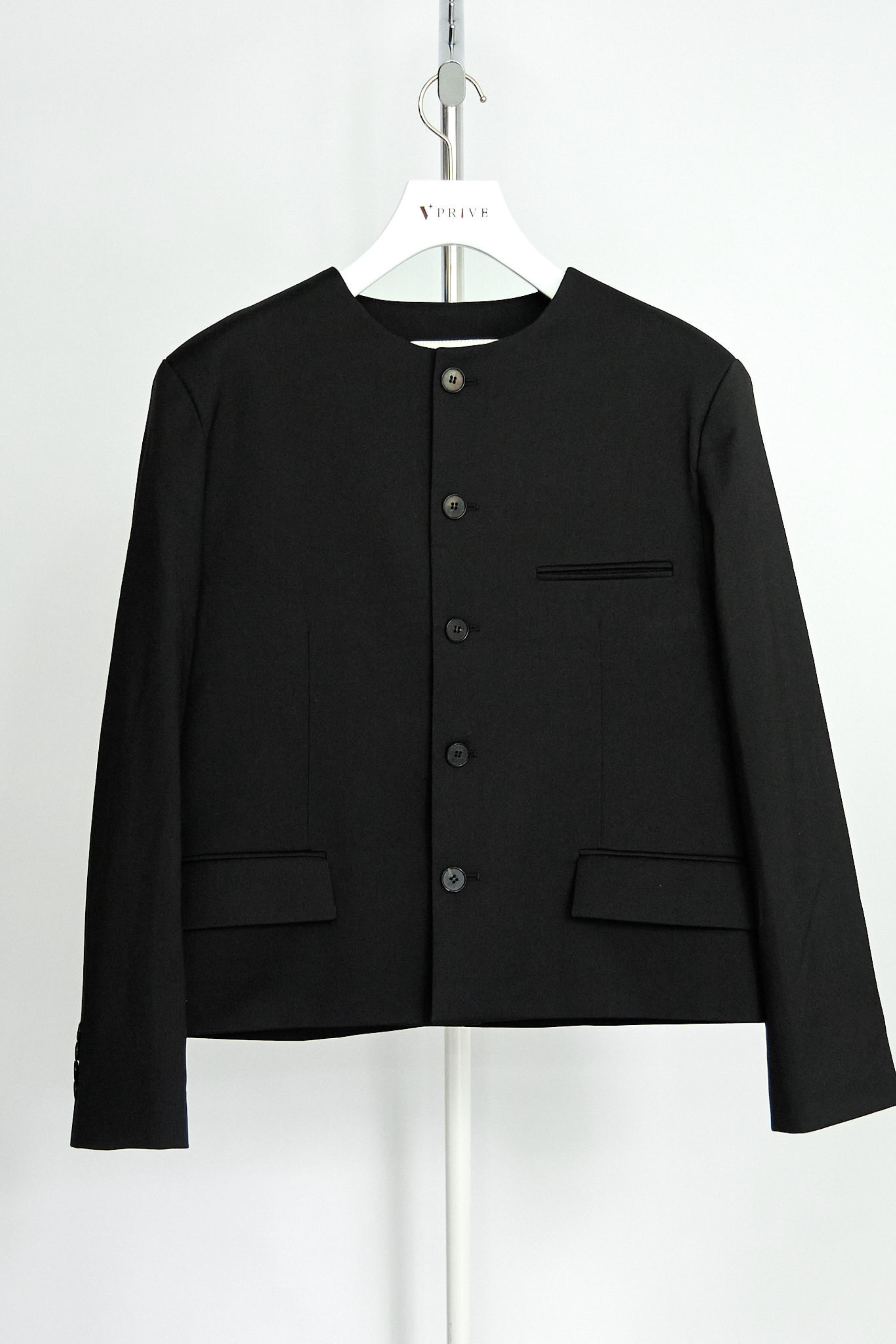 Round Neck Flare Setup/Black