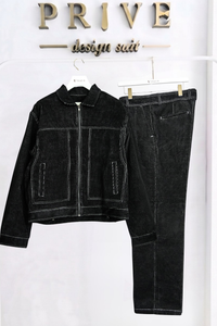 Corduroy Tracker Wide Setup/Black