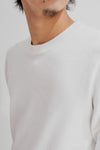 Soft Round Neck Knit/White