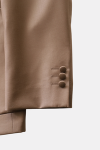 Belted Design Jacket Setup/Brown