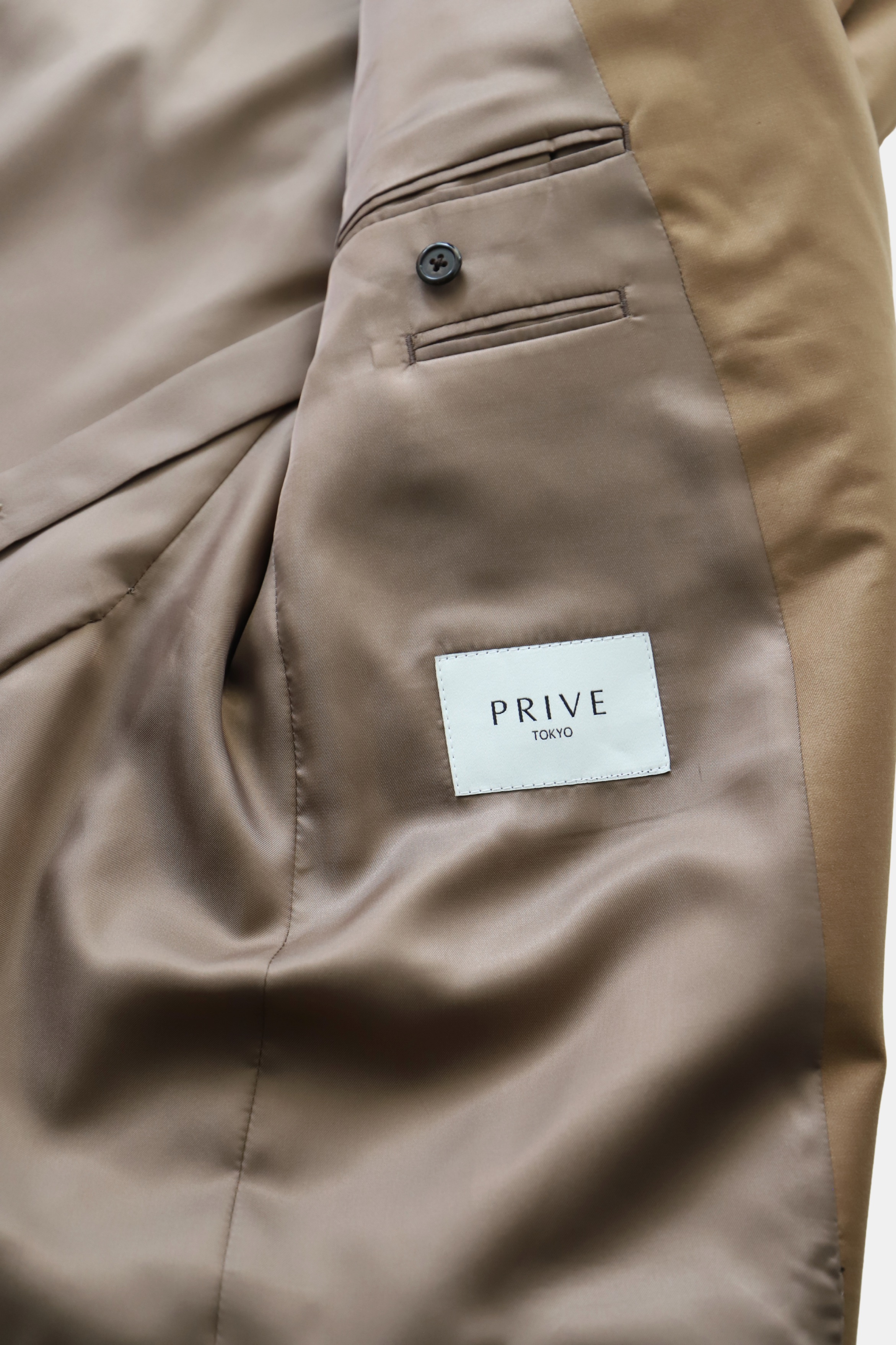 Belted Design Jacket Setup/Brown