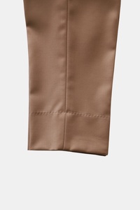 Belted Design Jacket Setup/Brown