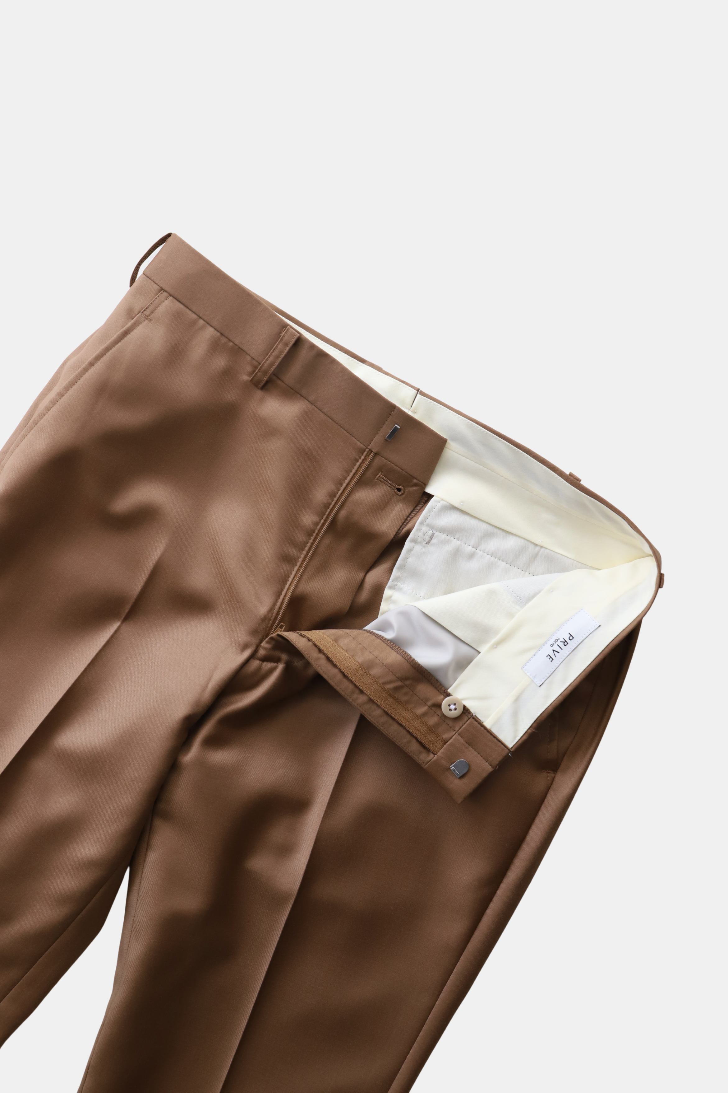 Belted Design Jacket Setup/Brown