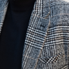 K Check Flannel Pants/Black