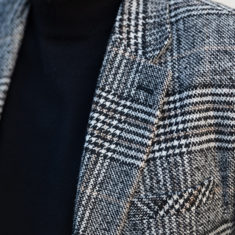 K Check Flannel Pants/Black