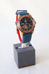 【BULOVA】98A227/Marine Star（Rose gold×Blue）