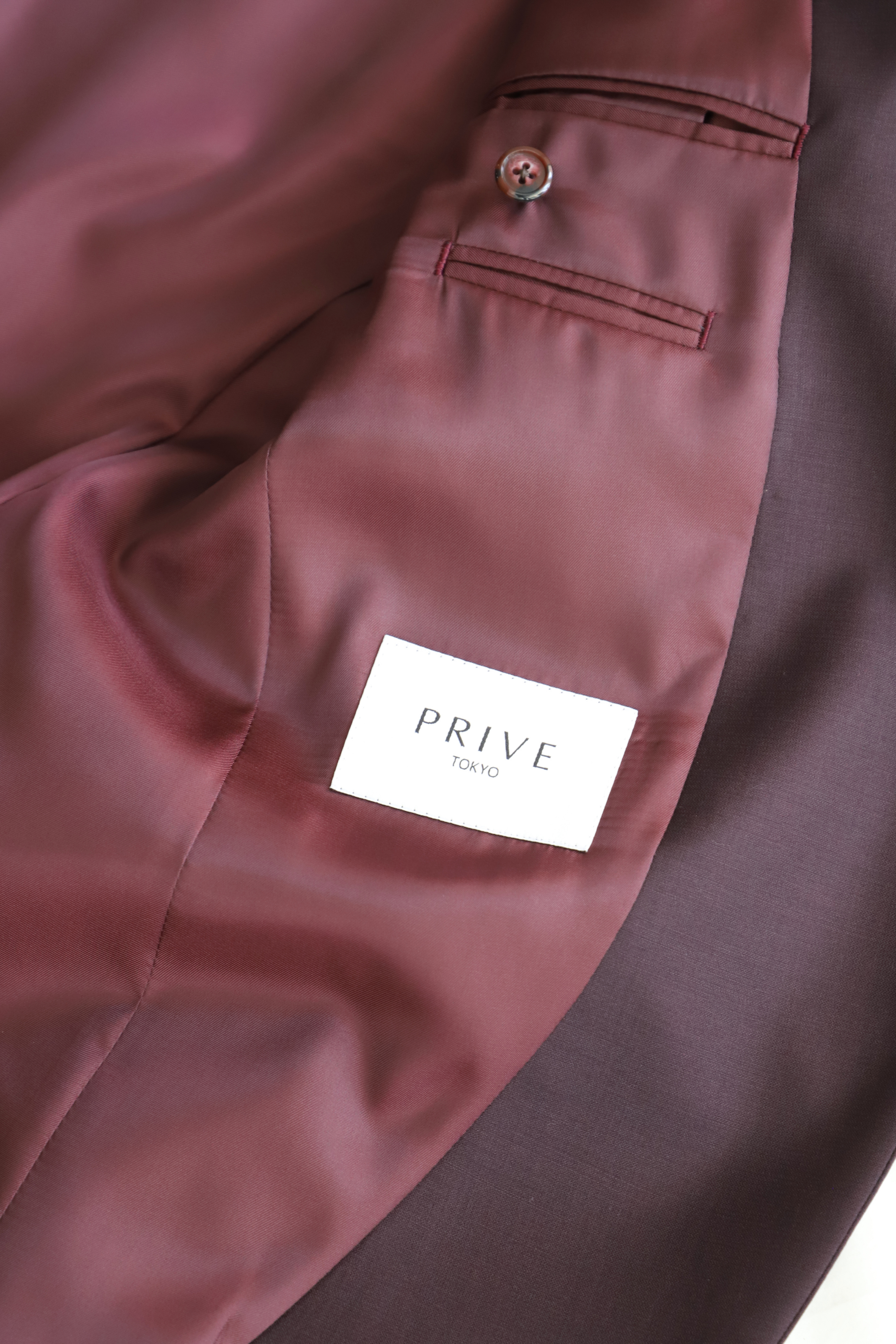 Collarless Single Jacket Setup/Winered
