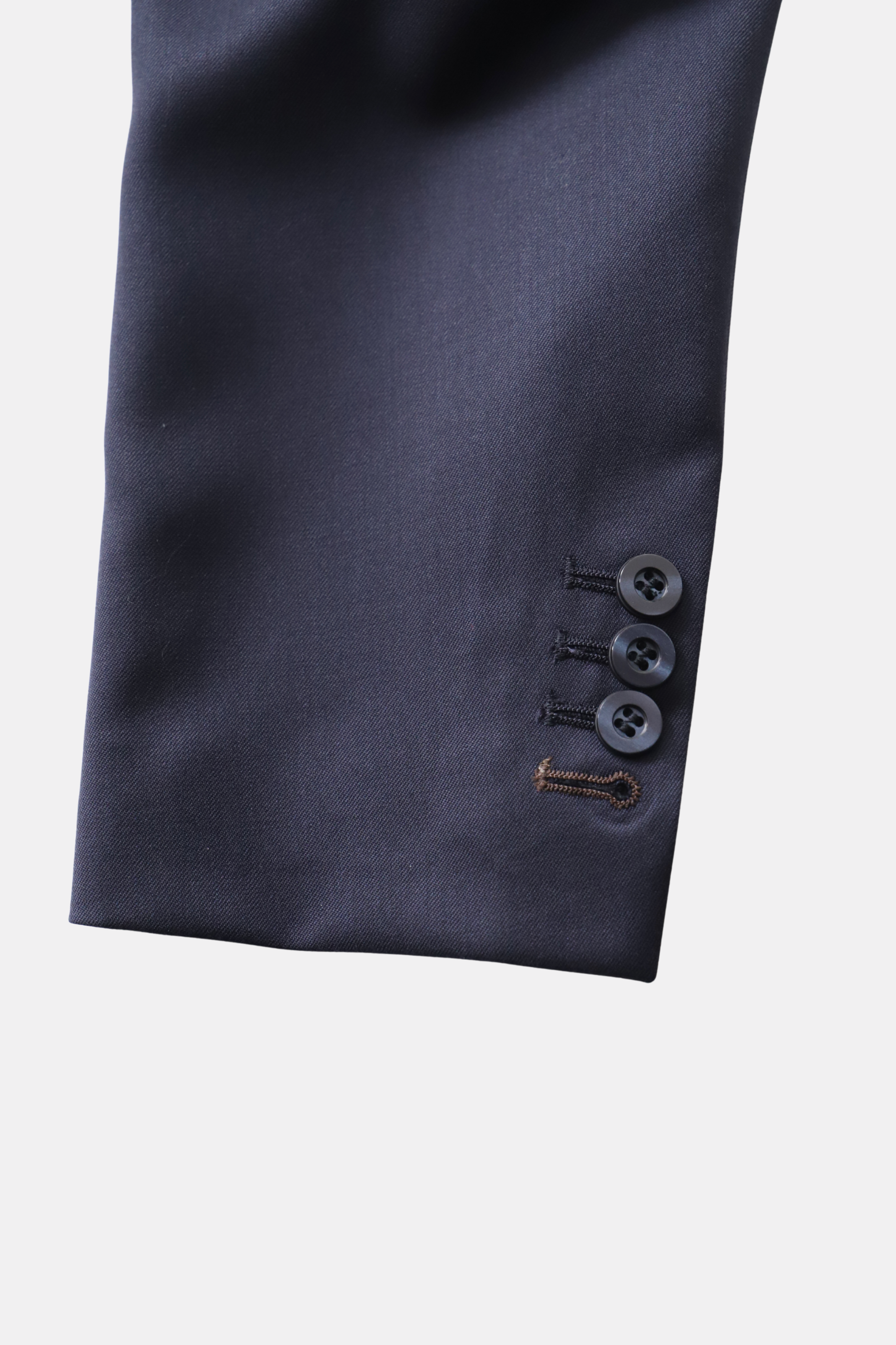 Basic Gloss Single 3P Suit/Navy