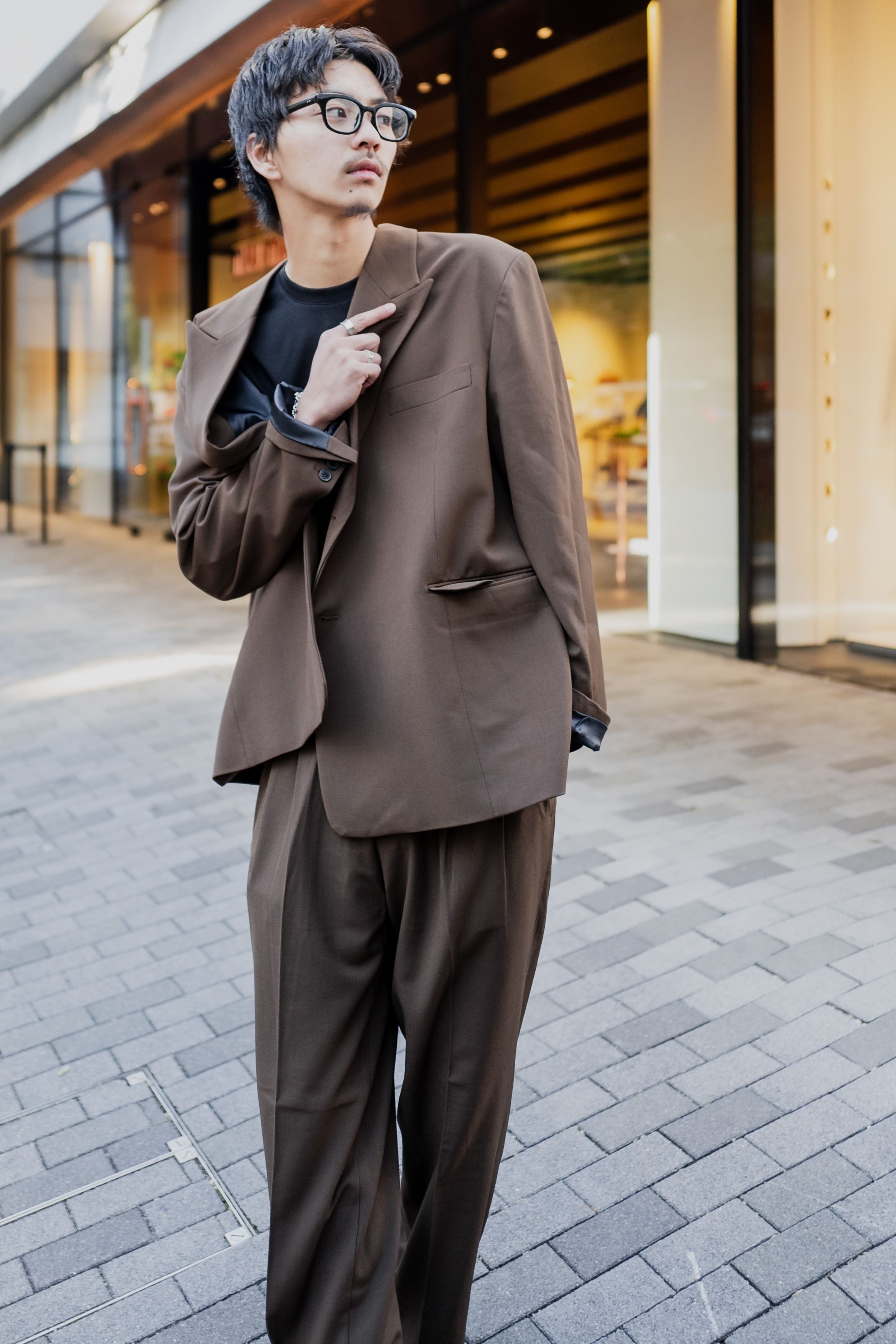 K Oversized Double Setup/Brown – PRIVE ONLINE