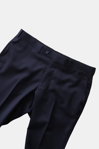 Basic Gloss Single 3P Suit/Navy