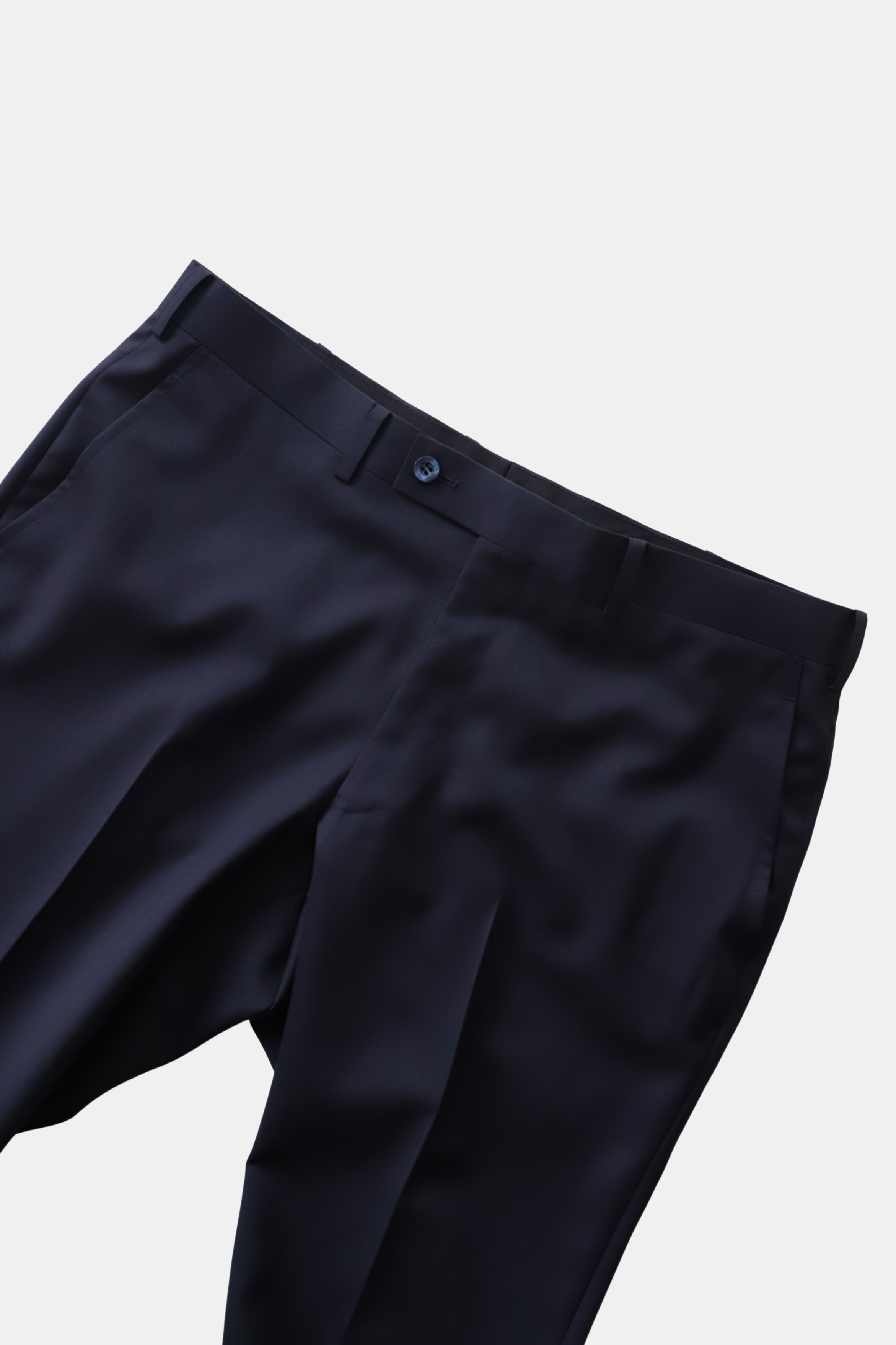 Basic Gloss Single 3P Suit/Navy