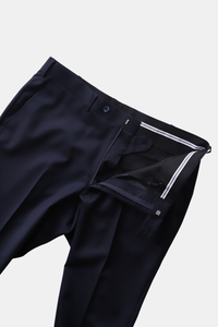 Basic Gloss Single 3P Suit/Navy