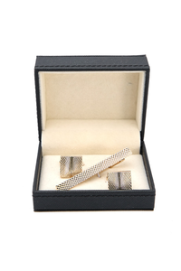 Cufflinks & TiePin Set/Gold