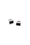 Cufflinks/Rectangle Black