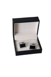 Cufflinks/Rectangle Black